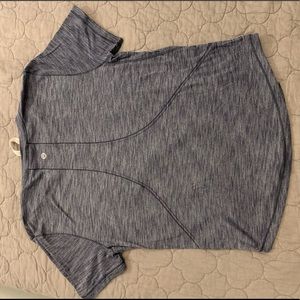 Grey lululemon shirt size 6